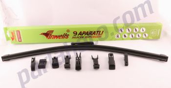 Inwells 55cm 9 Aparatlı Banana Muz Oto Silecek Süpürgesi