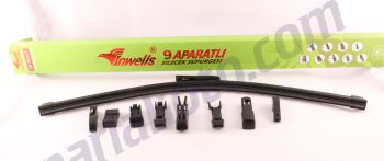 Inwells 65cm 9 Aparatlı Banana Muz Oto Silecek Süpürgesi