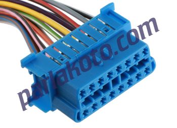 Parlex Prs 16K006 OBD Soket Fiat Doblo Linea Skoda 16-Fiş Kablolu
