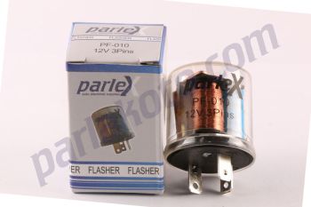 Parlex PF010 Flaşör Üniversal 12V 3 Uçlu Tüm Araçlar İçindir x,P,L INW011050