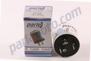 Parlex PF030 Flaşör Üniversal 24V 3 Uçlu  (x,P,L)
