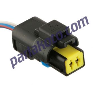 Parlex Prs 2K005 Yağ Müşür, Hararet Müşür, Geri Vites Müşür ve Krank Sensör Soketi Fiat Ford Nissan Opel Peugeot Renault Hyundai