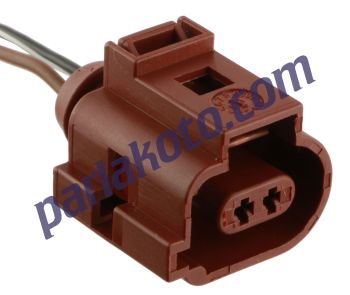 Parlex Prs 2K007AB Egzoz, Turbo Sicaklık Sensör Soketi Volkswagen Audi Skoda Seat 1J0973702A 03L906088CL