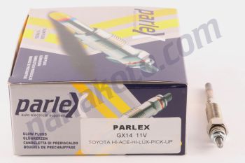 Parlex 014243 JA127TO GX14 11V Toyota Hi Ace Hi Lüx Pick Up 19850 54090 Isıtma Bujisi