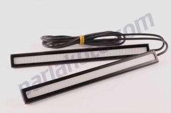Parlex PRX17CM0009 12V 17cm Kalın Beyaz Yeni Nesil Led Gündüz Farı