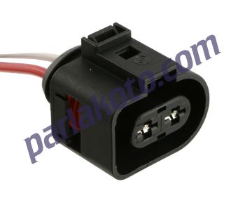 Parlex Prs 2K007C Oto Elektrik Soketi Volkswagen Audi Skoda Seat 2-Fiş Kablolu 1J0973752