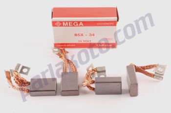 Mega BSX34 Scania Vabis Man Magirus Volvo Marş Kömürü 24V