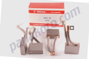 Mega BSX36 Scania Vabis Magirus Mercedes Volvo Marş Kömürü 24V