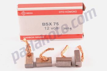 Mega BSX75 Ford Gxl 1.1 L 1.3 L Opel Mercedes Benz Marş Kömürü 12V