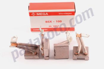 Mega BSX100 Daf F2000 Fiat Otobüs Fiat 50Nc İveco 120 145 Volvo Kamyon Marş Kömürü 24V