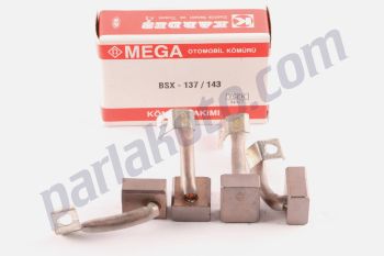 Mega BSX137 143 Fiat Traktör Iveco Mercedes Benz Ford Transit Marş Kömürü 12V
