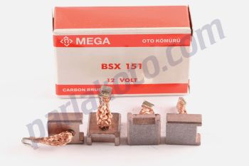 Mega BSX151 Volkswagen Mercedes Benz 190D Vito Bmw Audi Ford Opel Marş Kömürü 12V