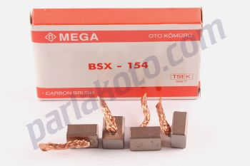 Mega BSX154 Peugeot 405 309 205 Volkswagen Cıtroen Audi 100 Renault Marş Kömürü 12V