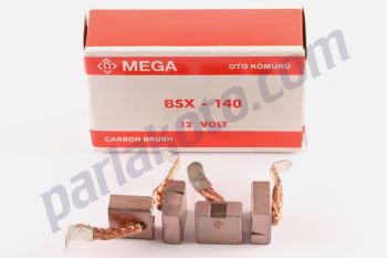 Mega BSX140 Opel Astra Vectra Volkswagen Caddy Jetta Golf Audi Cıtroen Ford Iveco Marş Kömürü 12V