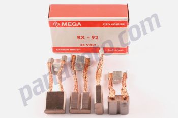 Mega RX92 Caterpillar Marş Kömürü 12V