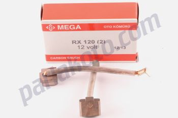 Mega RX120 Opel Corsa Ascona Manta Voyage MArş Kömürü 12V