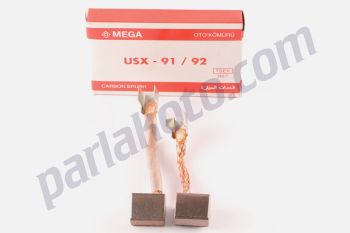 Mega USX91 92 Cherysler Cıtroen Marş Kömürü 12V