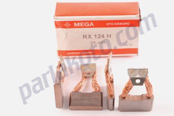 Mega RX124 H Caterpiller Cummins Komatsu Mack Volvo Marş Kömürü 24V