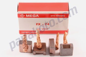 Mega FX74 Ford Escort Fiesta Focus Mazda B 2500 Marş Kömürü 12V