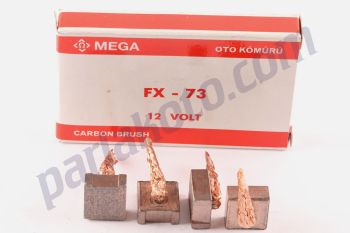 Mega FX73 Ford Connect Focus Fiesta Marş Kömürü 12V
