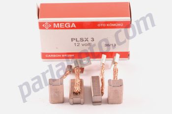 Mega PLSX3 Skoda Marş Kömürü 12V