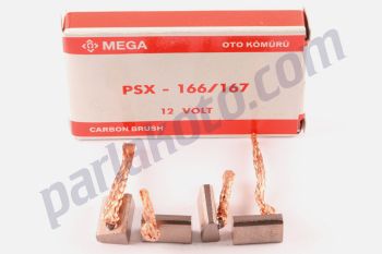 Mega PSX166 Ford Opel Vectra Peugeot Sear Caddy Golf Alfaromeo Audi Marş Kömürü 12V