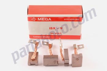 Mega JSX9 Fiat 1100 615 625 Traktör Marş Kömürü 12V