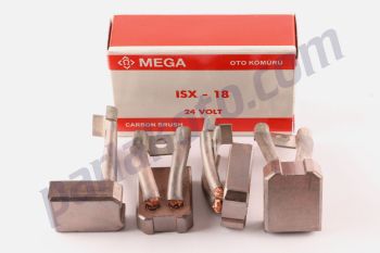 Mega JSX18 Fiat Traktör Kamyon 625 35 50 NC Marş Kömürü 12V