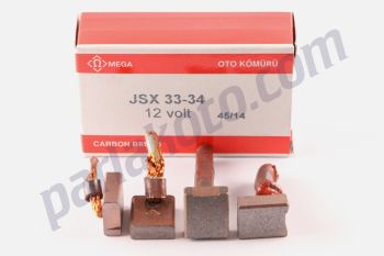 Mega JSX33 34 Fiat Doblo Palio Siena Bmw Marş Kömürü 12V