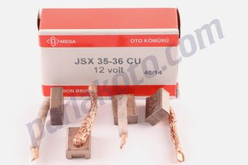 Mega JSX35 36 CU Fiat Uno Tipo Tempra Kartal Şahin Doğan Renault 12 Marş Kömürü 12V