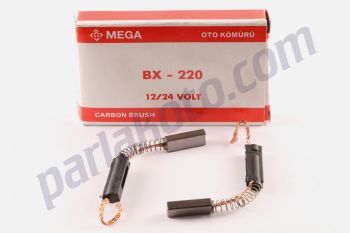 Mega BX220 Fiat Palio Alternatör Kömürü 12V