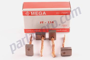 Mega JASX63 Toyota Honda Marş Kömürü 12V