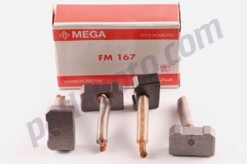 Mega JASX77 78 H Mazda Minibüs Van Kamyonet Isuzu Marş Kömürü 24V