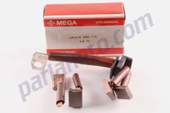Mega JASX68 73 Mitsubishi Cold Mazda 323 Nissan Almera Marş Kömürü 12V