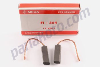 Mega JAAX33 Isuzu Alternatör Kömürü 12V