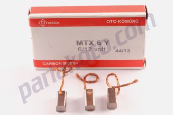 Mega MTX6 Y Mako Silecek Kömürü 6V 12V