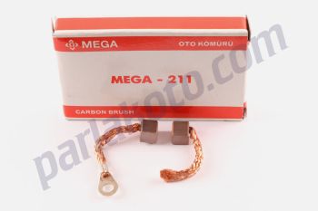 Mega MEGA211 Honda Mondial Scooter Motosiklet Kömürü 6V 12V