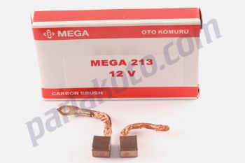 Mega MEGA213 Scooter Motorsiklet Kömürü 12V