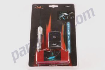 C-16075 LUFT 12V TEKLİ MİKRO NEON 8 CM