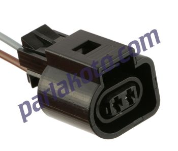 Parlex Prs 2K007D Üniversal Dişi Soket Volkswagen Seat Audi VAG Mercedes 2-Fiş Kablolu