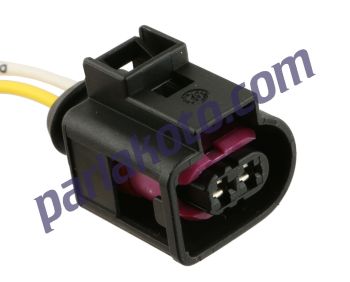 Parlex Prs 2K007M Üniversal Korna Enjektör Basınç Pompa Soketi Volkswagen Passat Jetta Golf Audi A3 A4 A6 Skoda Seat 4D0971992