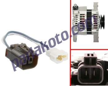 Parlex Prs 2K027 Şarj Dinamo Alternatör Çevirici Soket Nissan Primera Sunny Maxima Altima Mazda Mitsubishi Valeo