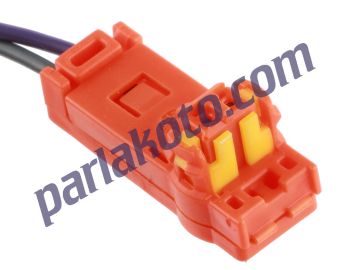 Parlex Prs 2K074 Airbag Soketi TURUNCU Volkswagen Toyota Nissan Mazda Subaru Lexus 8430606140 843060E010 8430633080