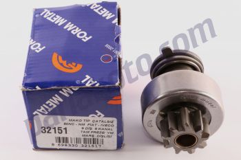 Form Metal FM32151 50Nc Yeni Model 6 Kanal Tam Freze 9 Diş 72046307 Marş Dişlisi