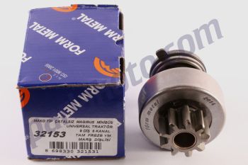 Form Metal FM32153 Magirus Yeni Model 6 Kanal Tam Freze 9 Diş 72046316 Marş Dişlisi