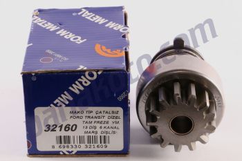 Form Metal FM32160 Ford Transit Dizel 2.4 Lt. 2.5 Lt. YM 6 Kanal Tam Freze 13 Diş 72046313 Marş Dişlisi
