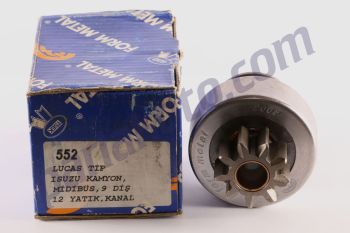 Form Metal FM42552 Isuzu Midibus Kamyon Üniversal Traktör 12 Kanal 9 Diş 54290374 Marş Dişlisi