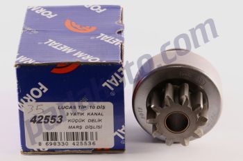 Form Metal FM42553 Adaptasoyon Tam Freze 3 Kanal 10 Diş Marş Dişlisi