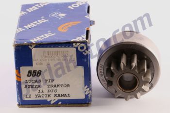 Form Metal FM42558 Şteyer Traktör 12 Kanal 11 Diş 54292964 Marş Dişlisi