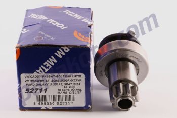 Form Metal FM52711 Volkswagen Cady Golf Transporter Bora Ford Seat Skoda Octavia Audi A3 16 Kanal 10 Diş 1006209699 Marş Dişlisi